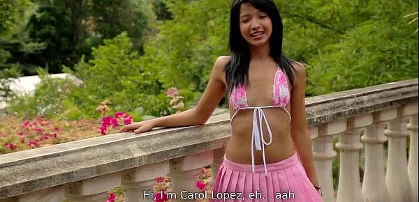  Pacinos Adventures - Hot latina Carol Lopez posing